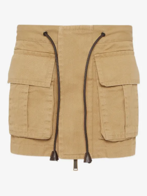 DSQUARED2 Minigonna con coulisse in vita