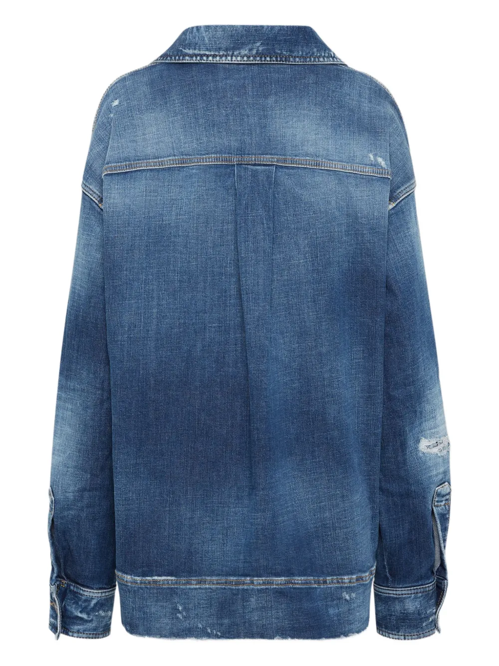 DSQUARED2 distressed-effect shirt | Shirts | Image 2