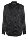 DSQUARED2 polka dot-print satin shirt - Black