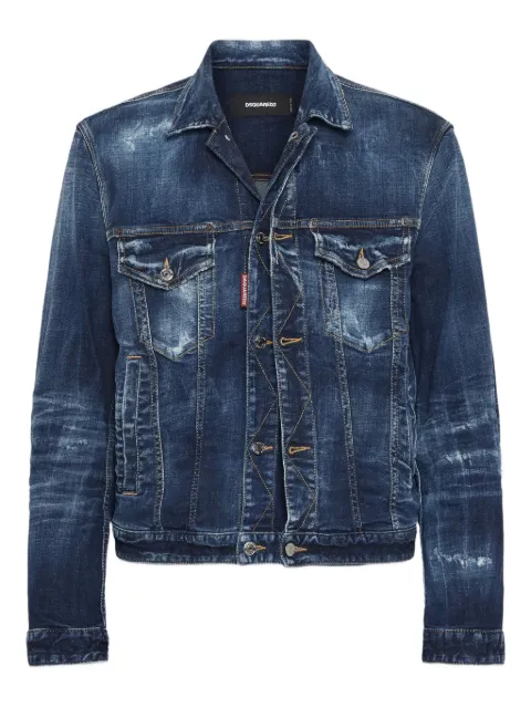 DSQUARED2 distressed denim jacket