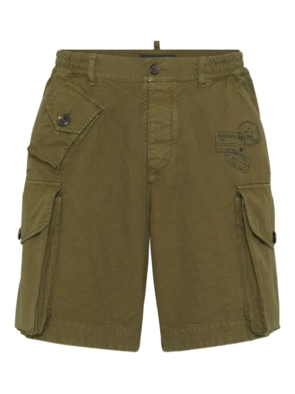 DSQUARED2 カーゴショーツ | グリーン | FARFETCH JP