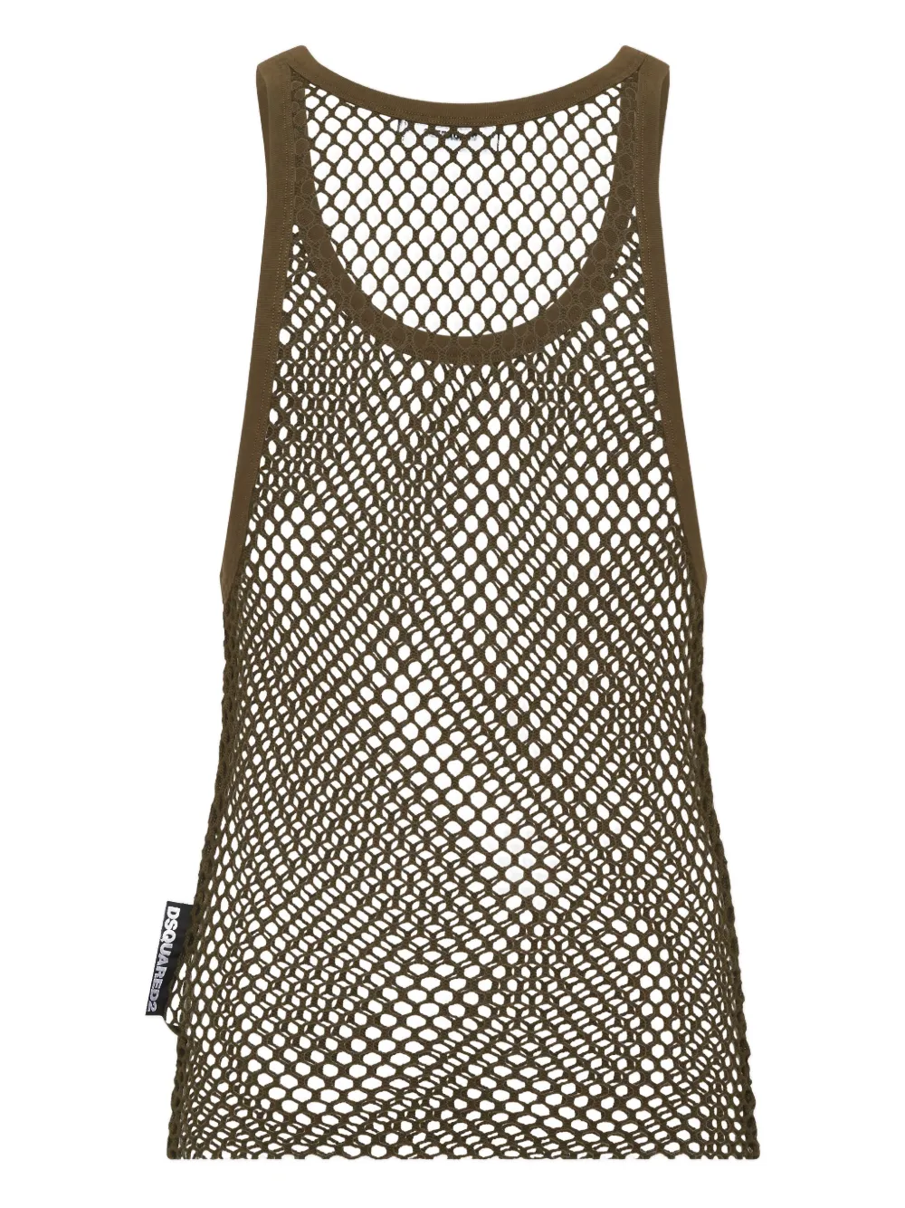 DSQUARED2 Mesh tanktop - Bruin