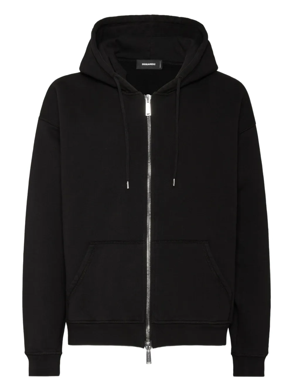 Dsquared2 Graphic-print Hoodie In Brown