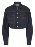DSQUARED2 cropped denim shirt - Blue