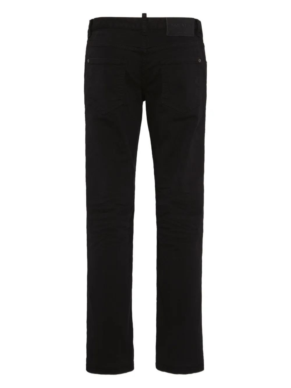 DSQUARED2 logo-tag jeans - Zwart