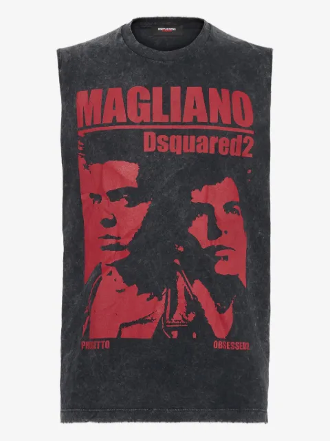 DSQUARED2 playera Rock en colaboración con Magliano