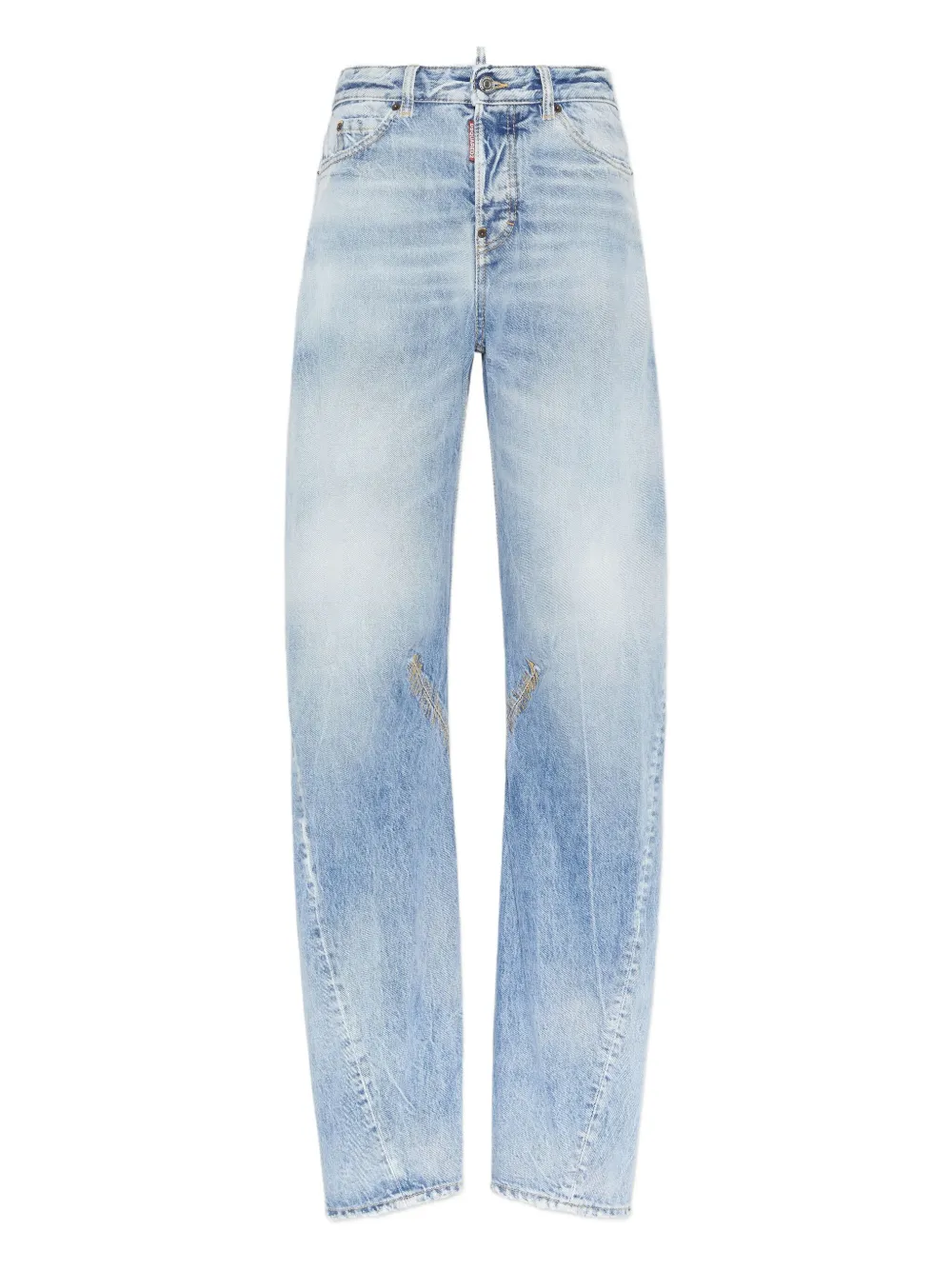 DSQUARED2 Jeans met decoratieve stiksels Blauw