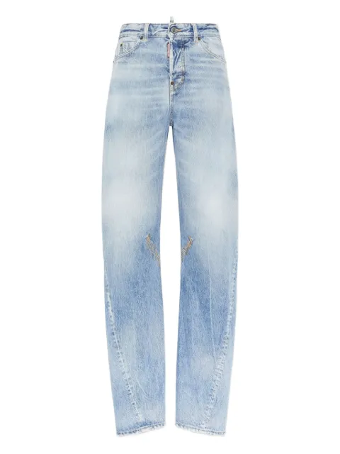 DSQUARED2 jean à coutures contrastantes