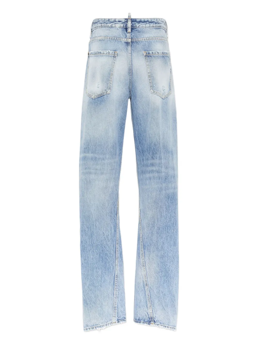 DSQUARED2 Jeans met decoratieve stiksels Blauw