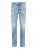 DSQUARED2 logo-patch jeans - Blue
