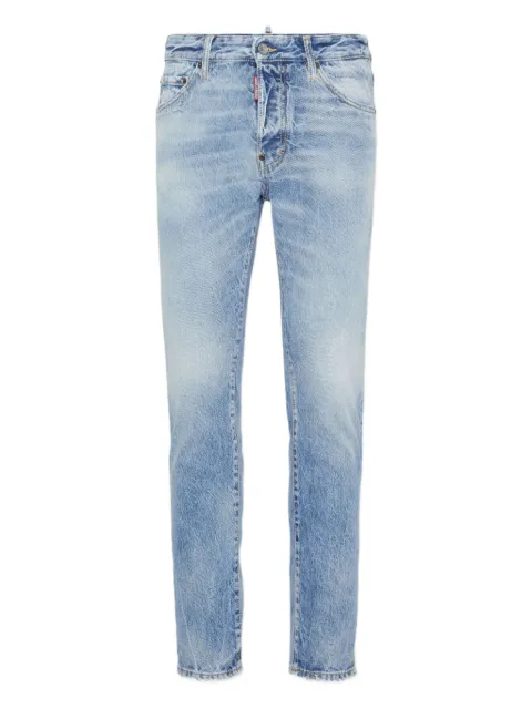 DSQUARED2 logo-patch jeans
