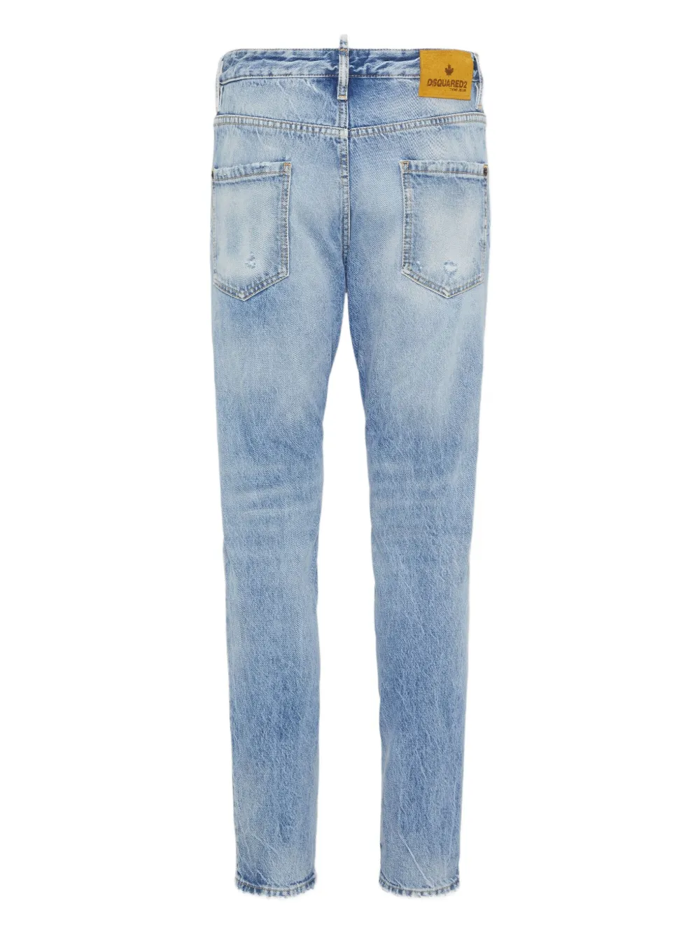 DSQUARED2 Jeans met logopatch Blauw