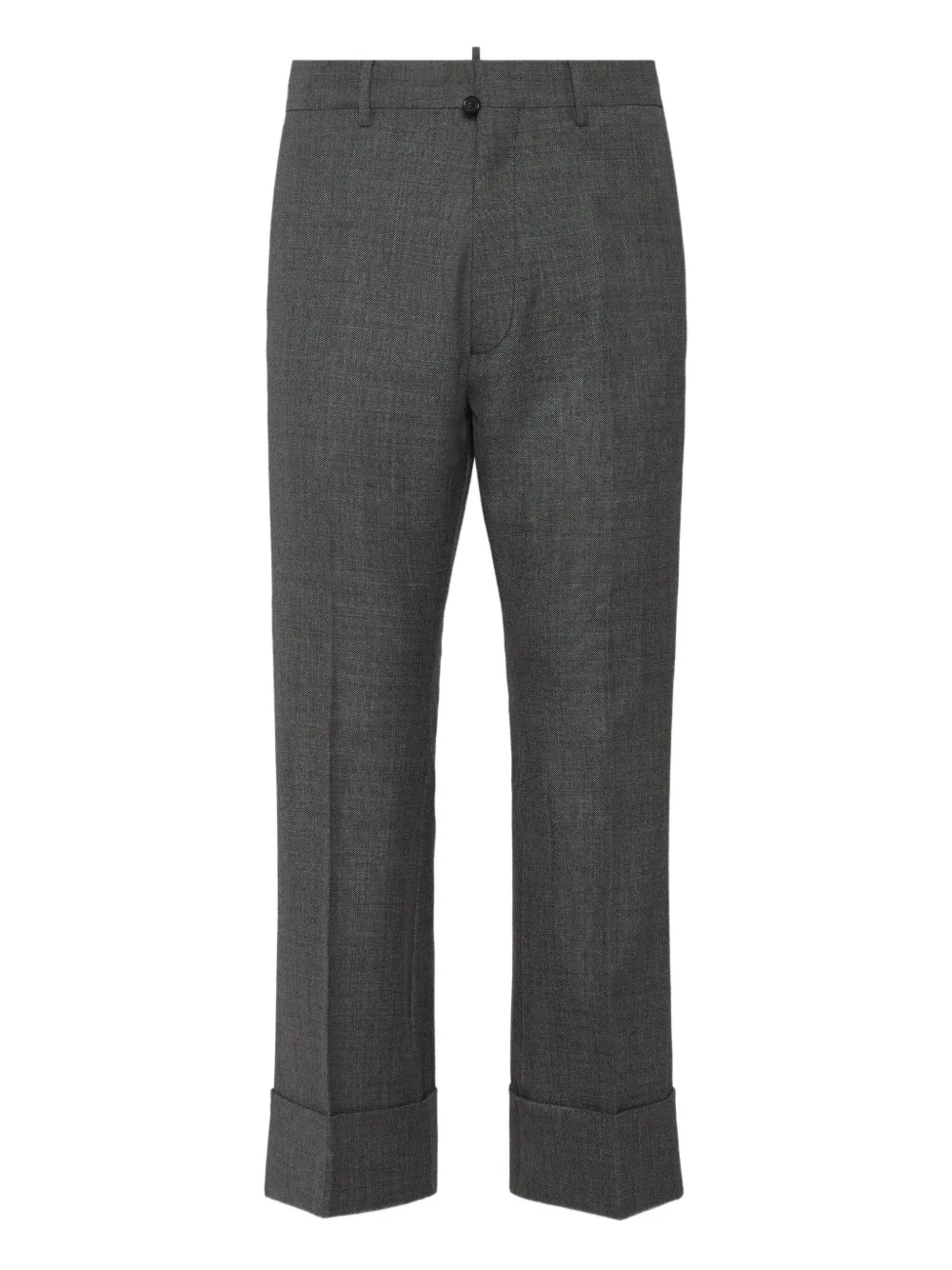 Dsquared2 Wool Trousers In Gray