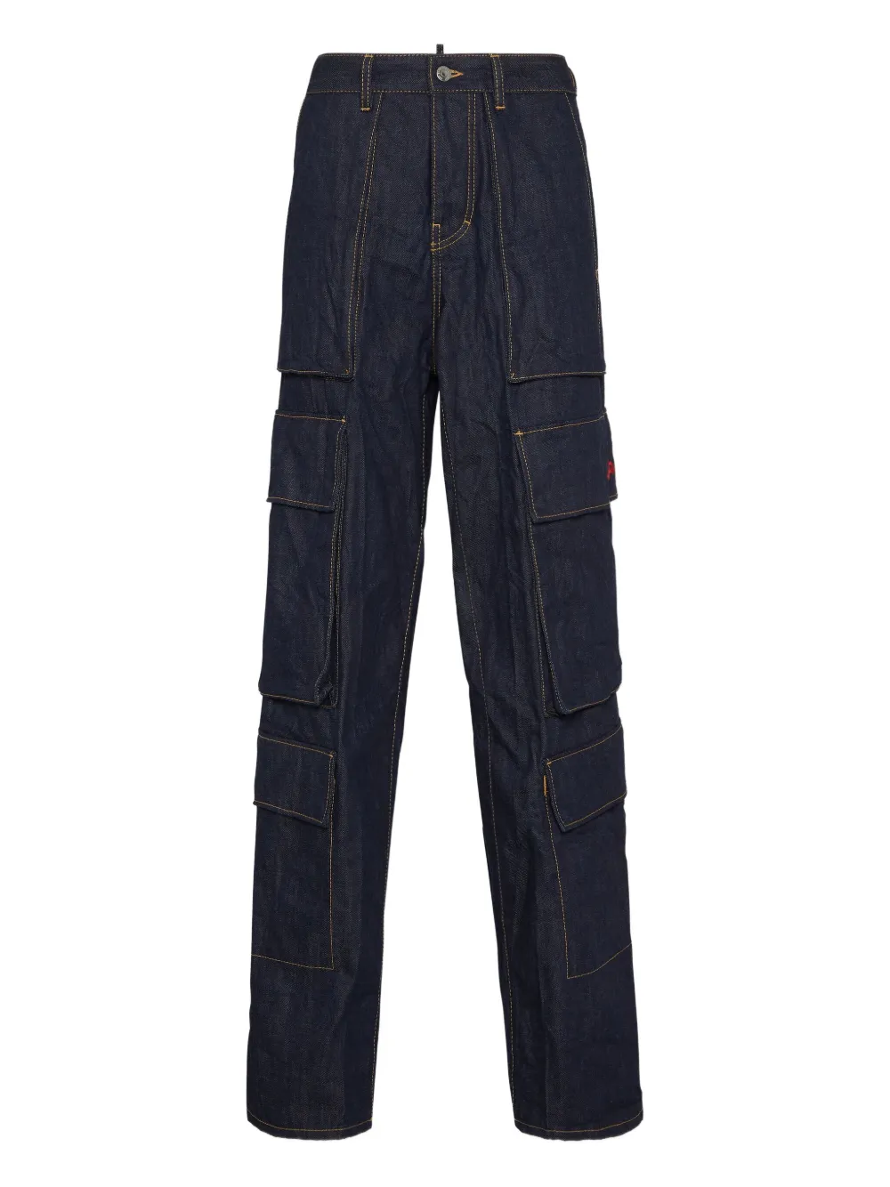 DSQUARED2 Cargo jeans met vlakken Blauw