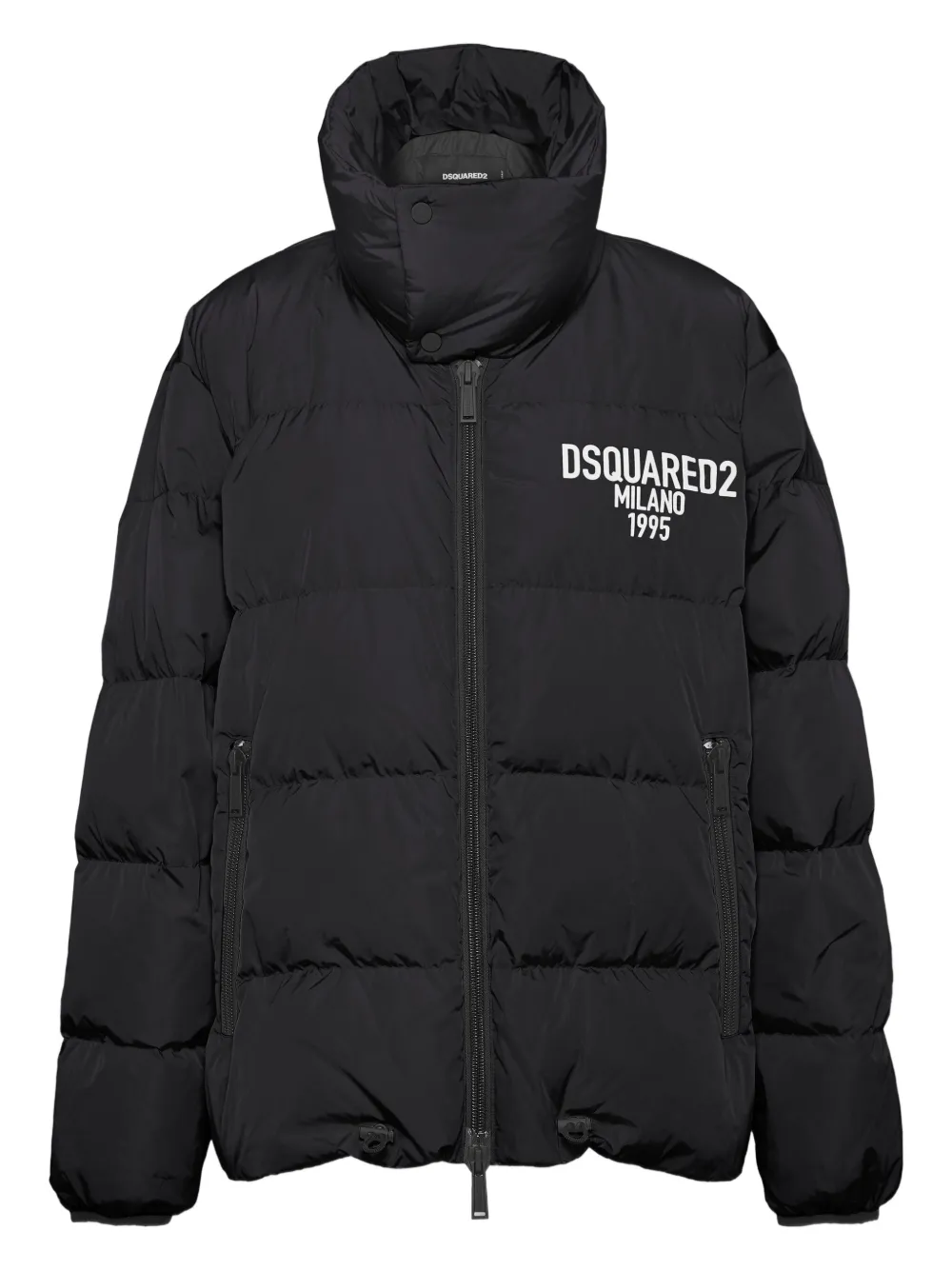 Dsquared2 Dean's Puffer Jacket In Blue