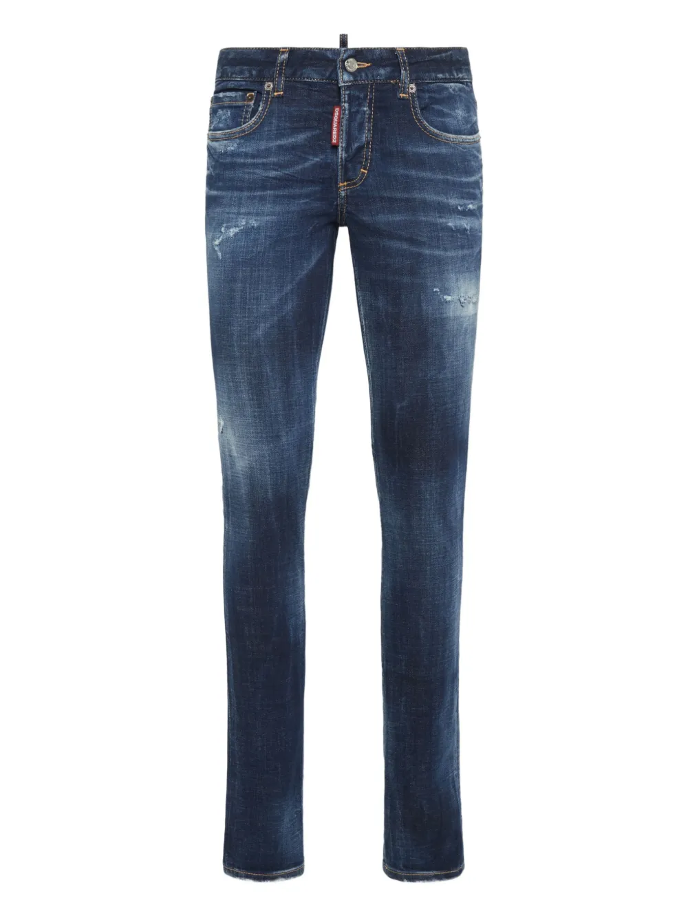 Dsquared2 Leona Jeans In Blue
