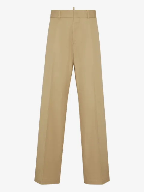DSQUARED2 pressed-crease trousers