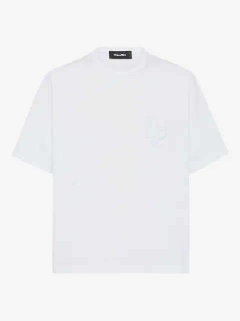 DSQUARED2 logo-patch t-shirt
