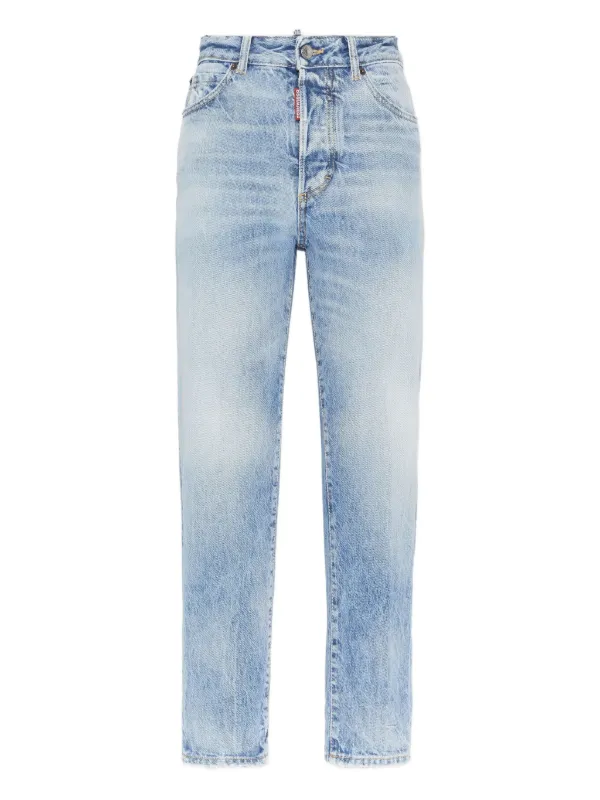 DSQUARED2 ストレートジーンズ | ブルー | FARFETCH JP