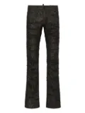 DSQUARED2 Gold Disco bootcut jeans - Black