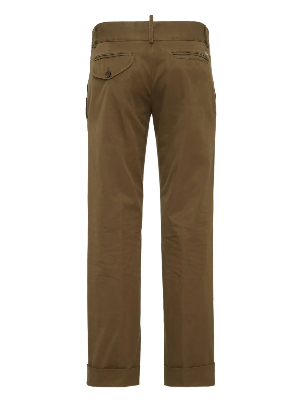 DSQUARED2 Broek met logoplakkaat Groen
