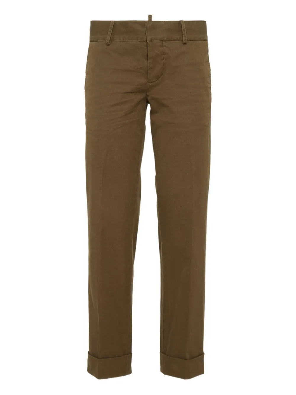 DSQUARED2 Broek met logoplakkaat Groen