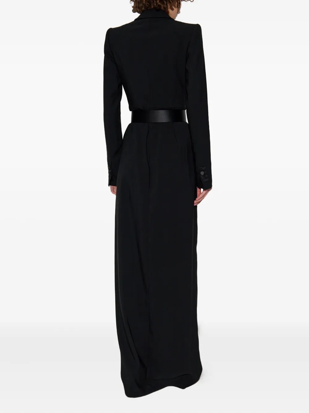 DSQUARED2 Getailleerde maxi-jurk Zwart