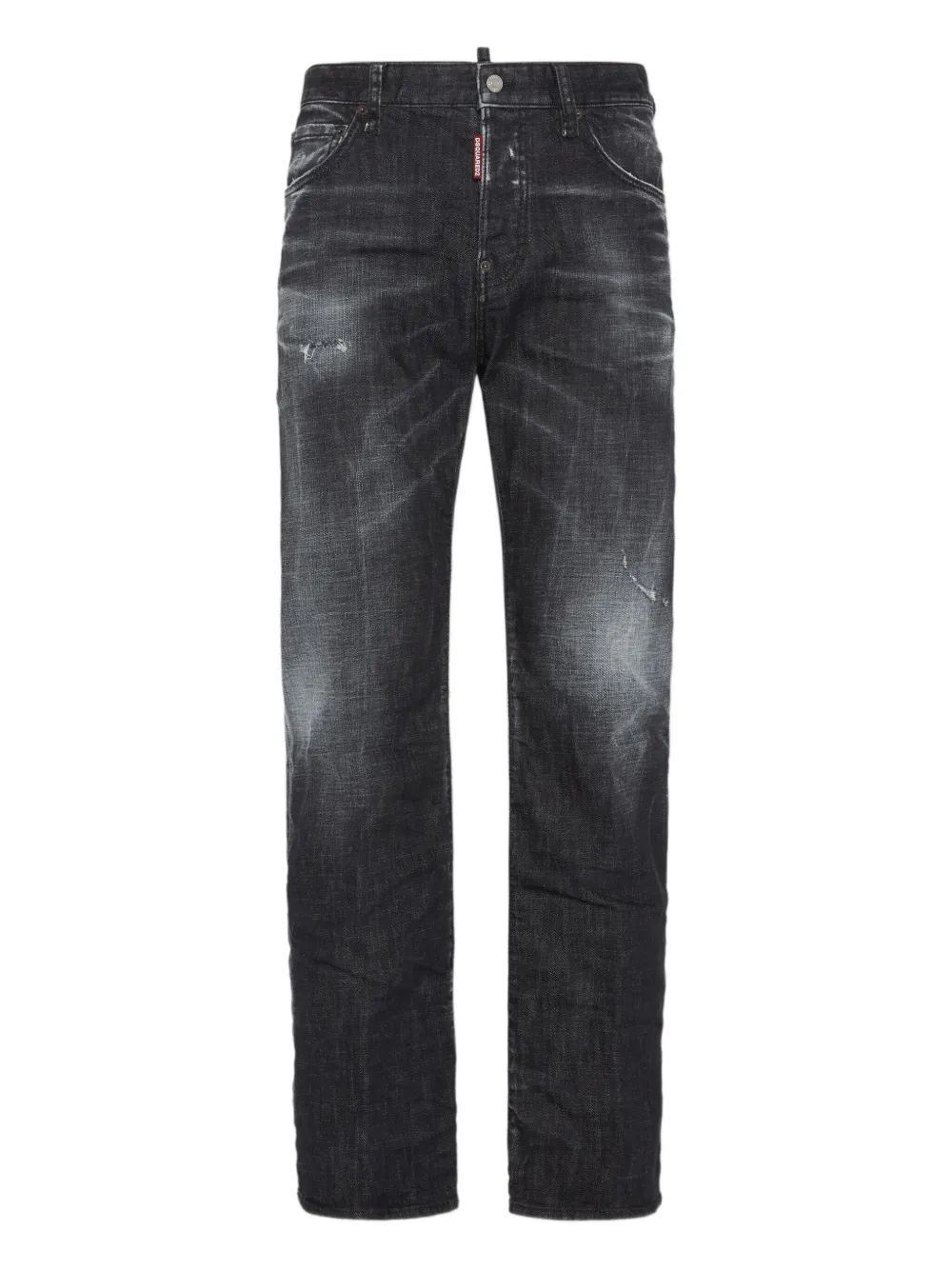 DSQUARED2 jean à coupe droite | noir | Image 1