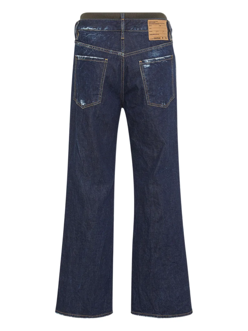 DSQUARED2 Ruimvallende jeans met wassing - Blauw