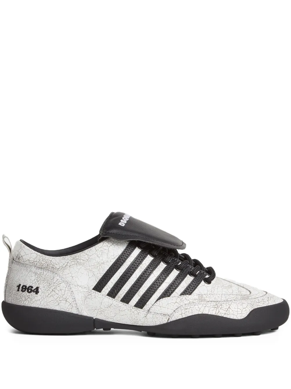 DSQUARED2 logo-embroidered sneakers Black