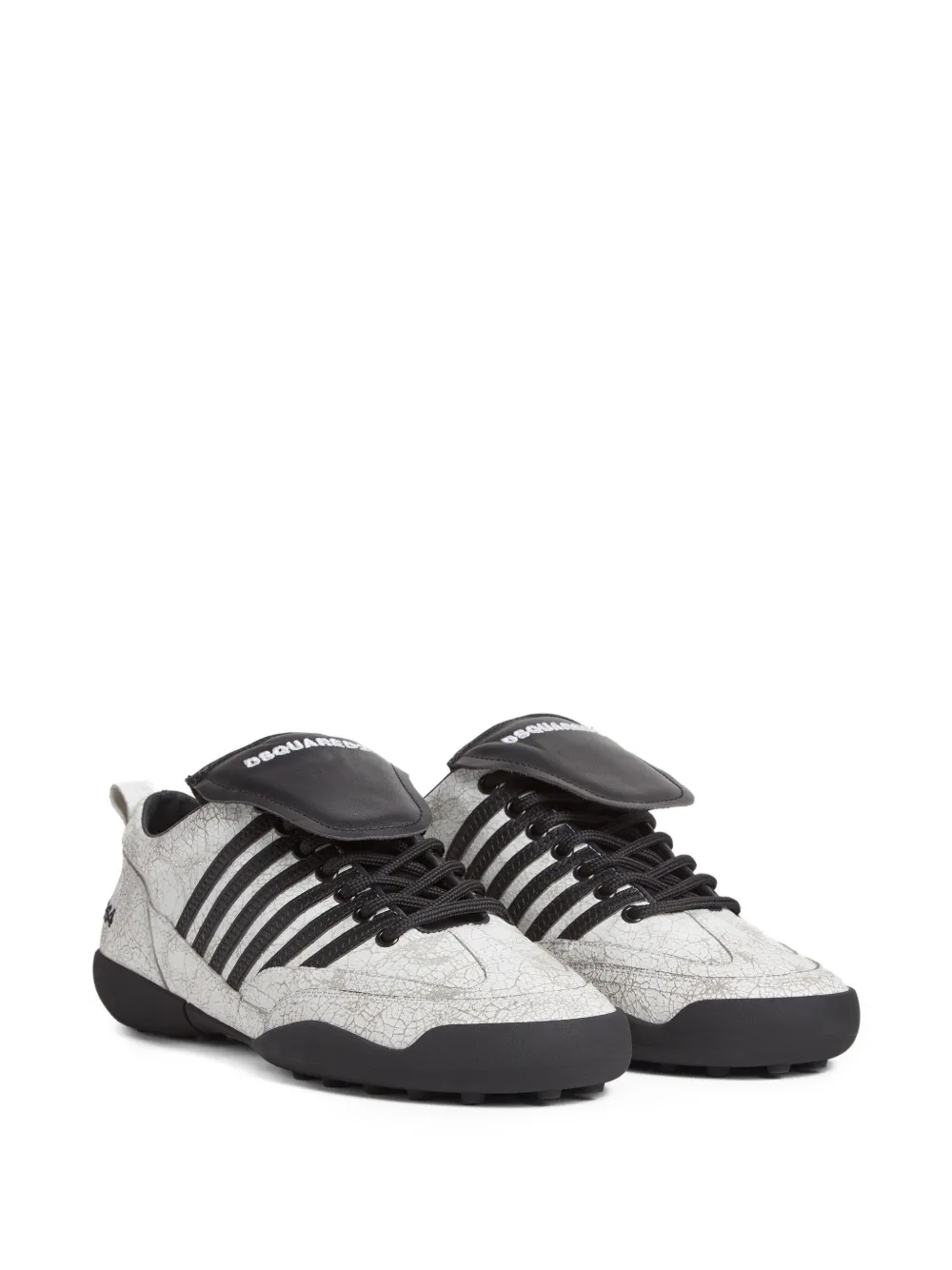 DSQUARED2 logo-embroidered sneakers Black