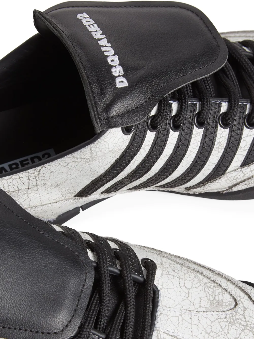 DSQUARED2 logo-embroidered sneakers Black