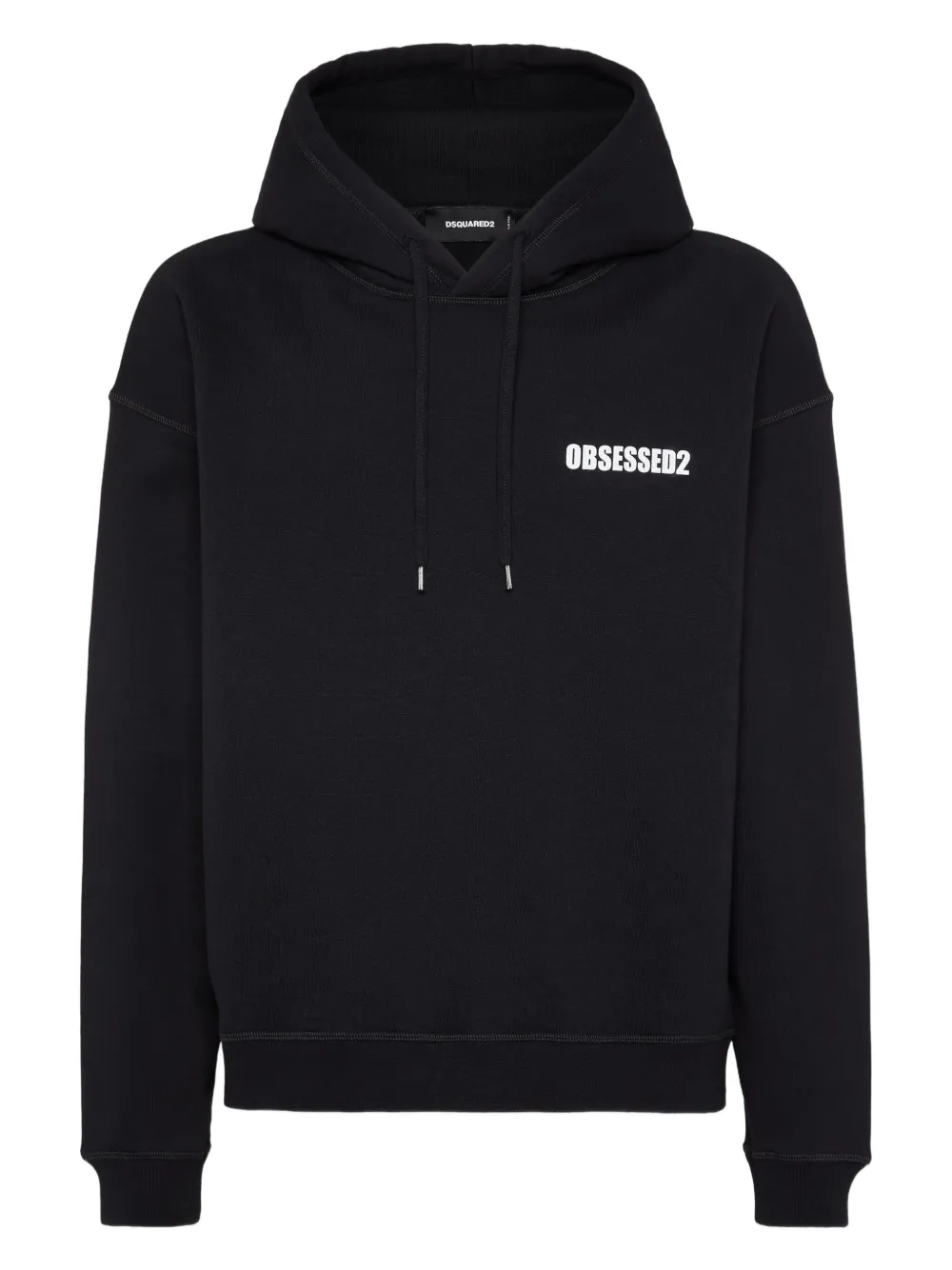 DSQUARED2 Sweater met capuchon Zwart