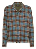 DSQUARED2 checked drawstring shirt - Blue