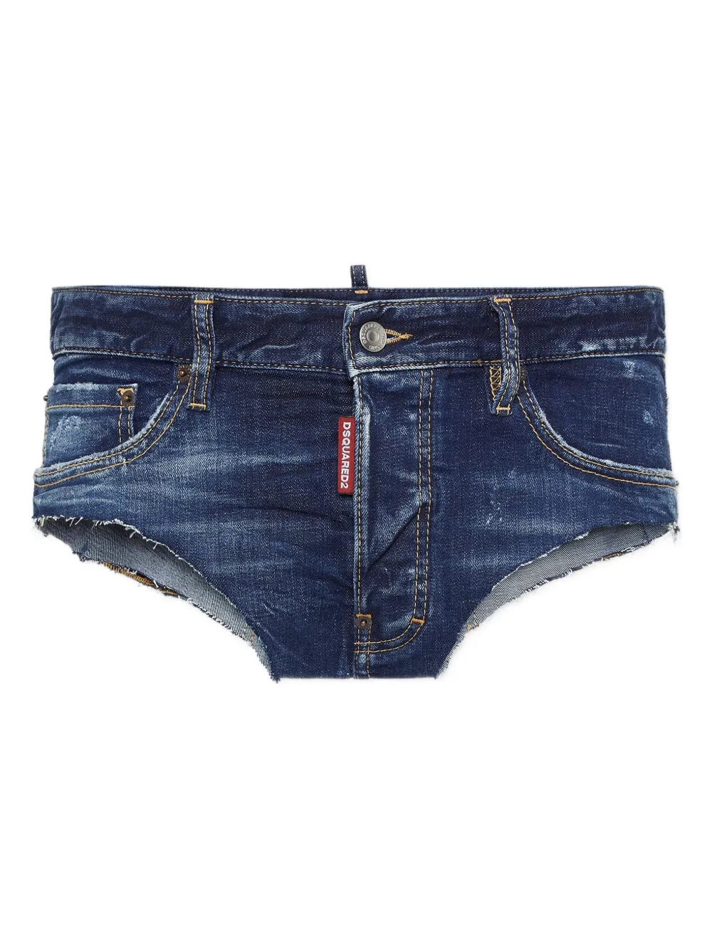 DSQUARED2 Denim shorts Blauw