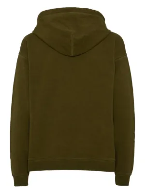 【DSQUARED2】Leaf buddy Hoodie 送料・関税込み Logo hoodie Dsquared2 - embroidered stripe-trim hoodie
