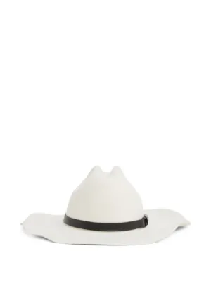 BODE Grandfather Bucket Hat | White | FARFETCH TW