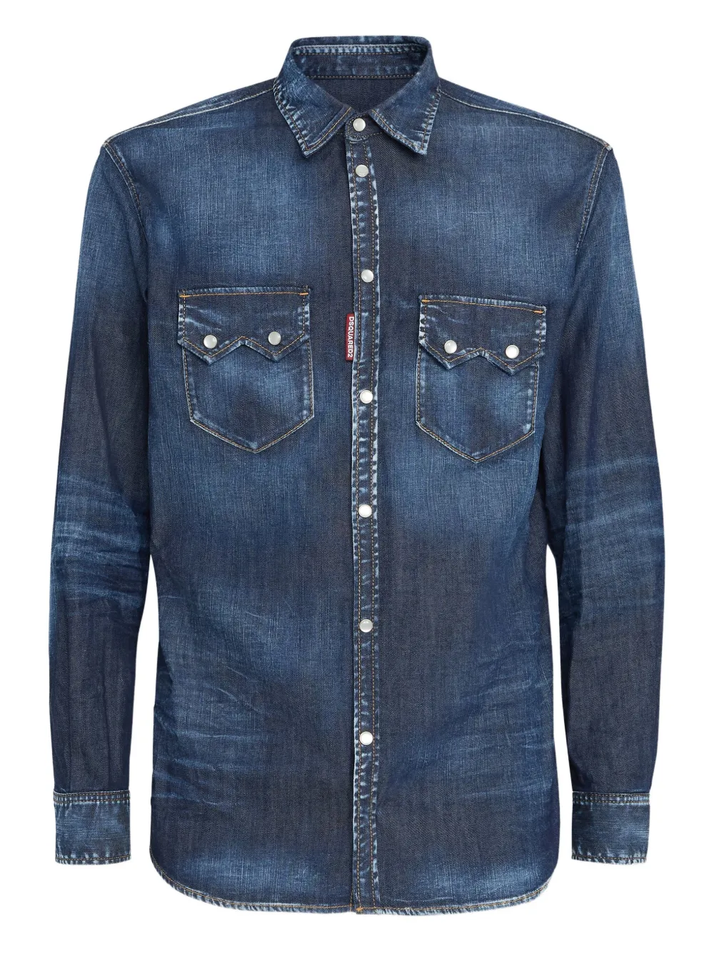 DSQUARED2 Relax Dan overhemd Blauw