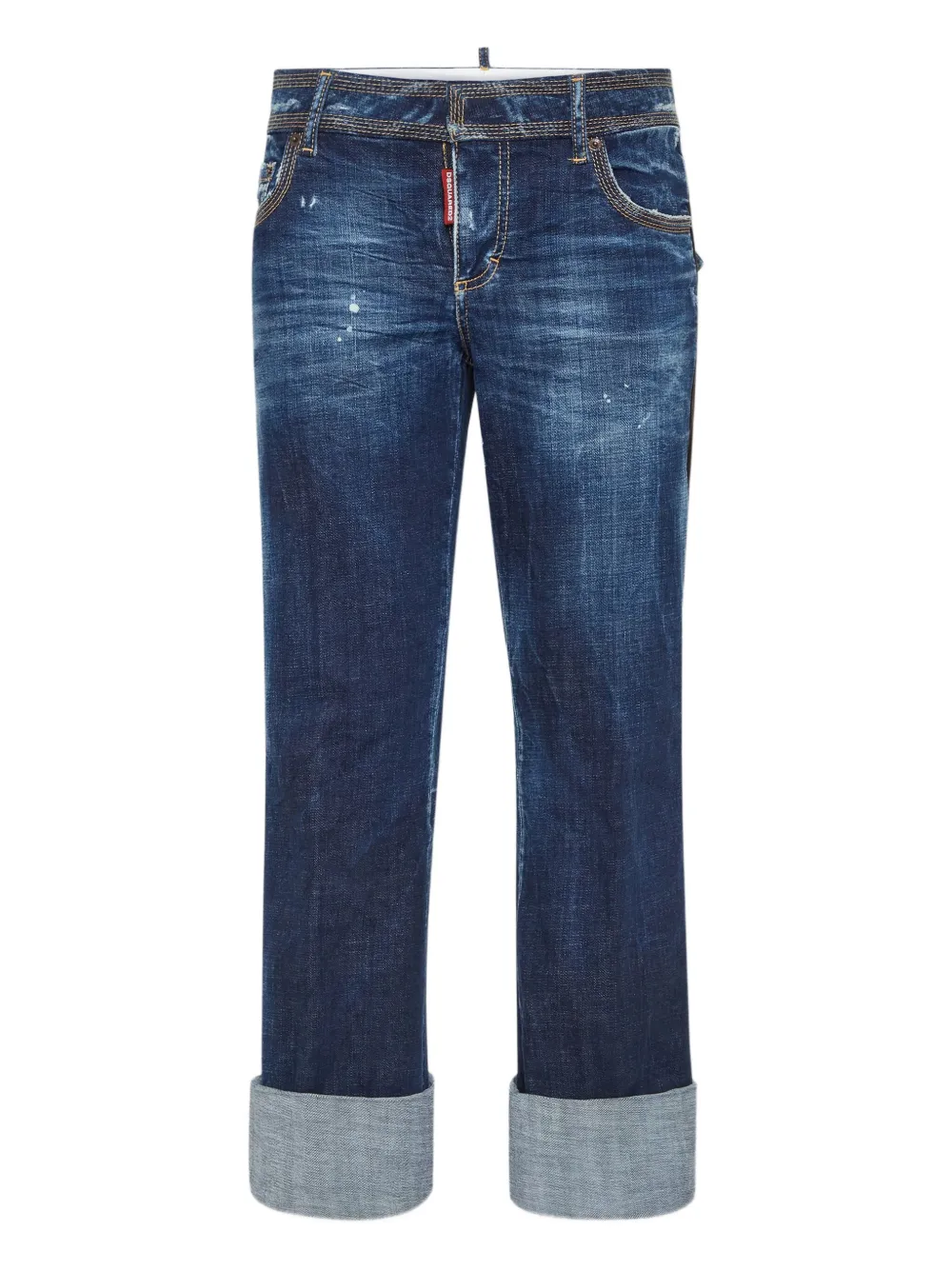 Dsquared2 Jenna Flared Jeans In Blue