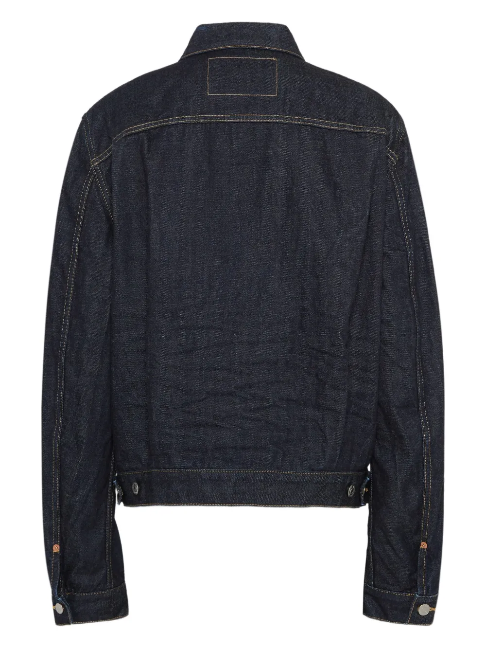 Dsquared2 Embroidered Denim Jacket In Black