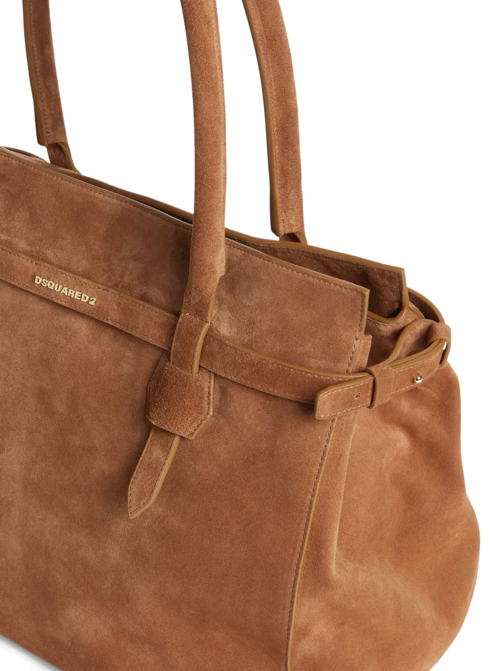 DSQUARED2 Suède shopper Bruin