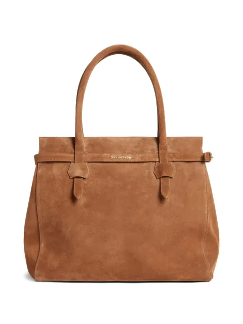 DSQUARED2 suede tote bag