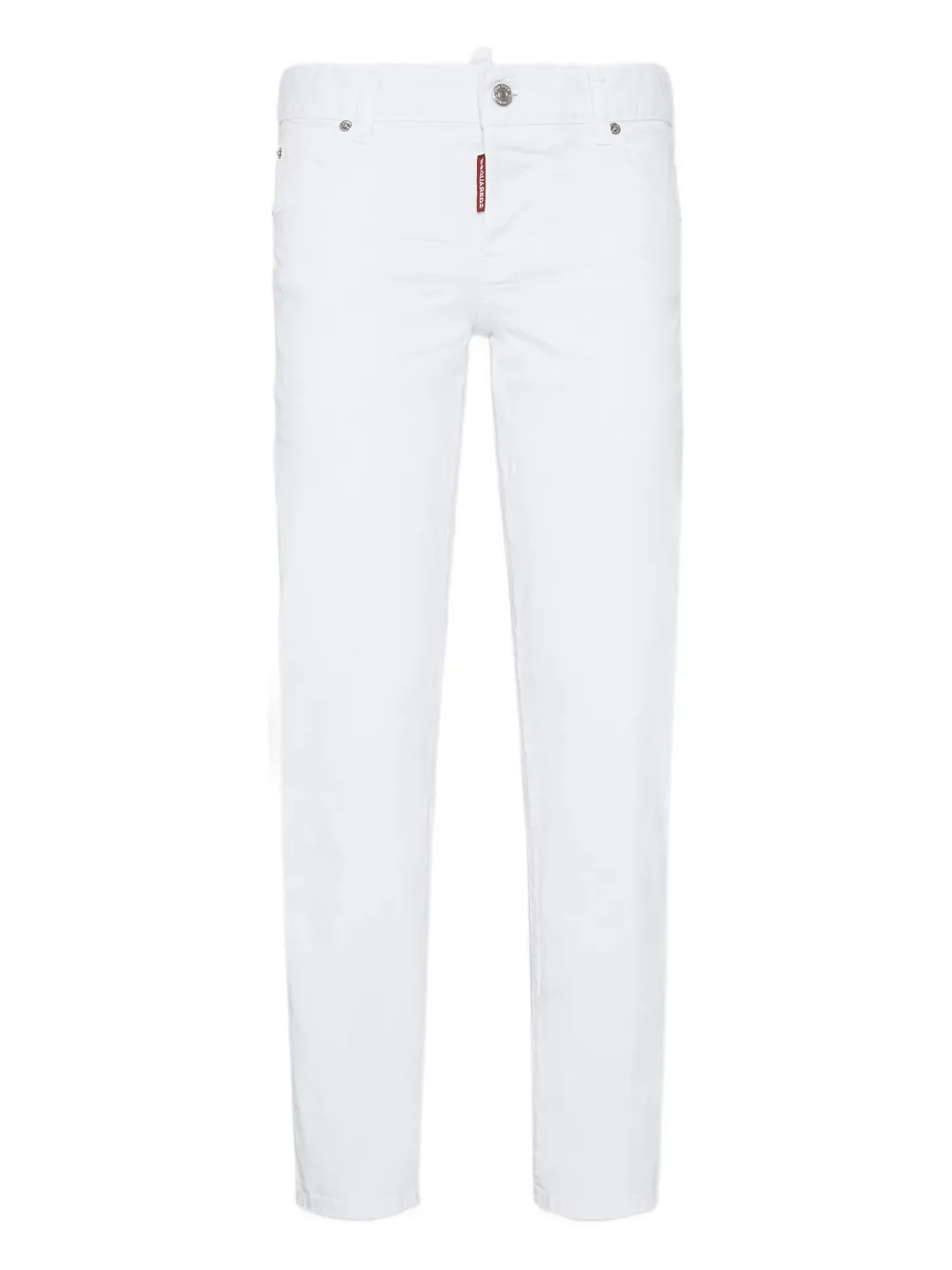 Dsquared2 Logo-label Jeans In Gray