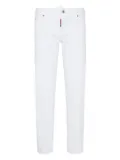 DSQUARED2 logo-label jeans - White