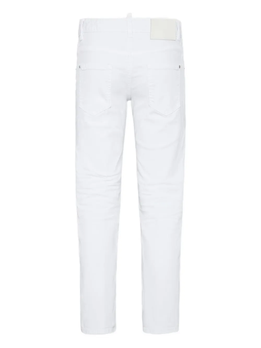 Dsquared2 Logo-label Jeans In Gray