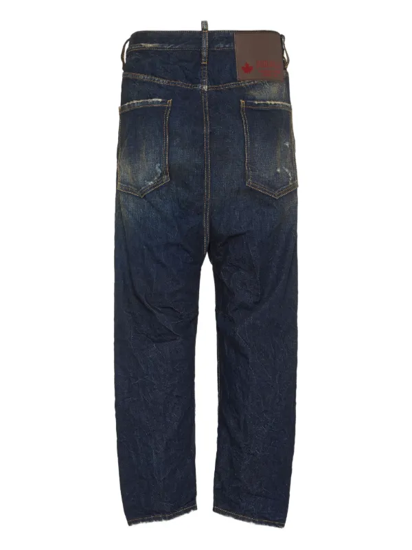 DSQUARED2 ストレートジーンズ | ブルー | FARFETCH JP