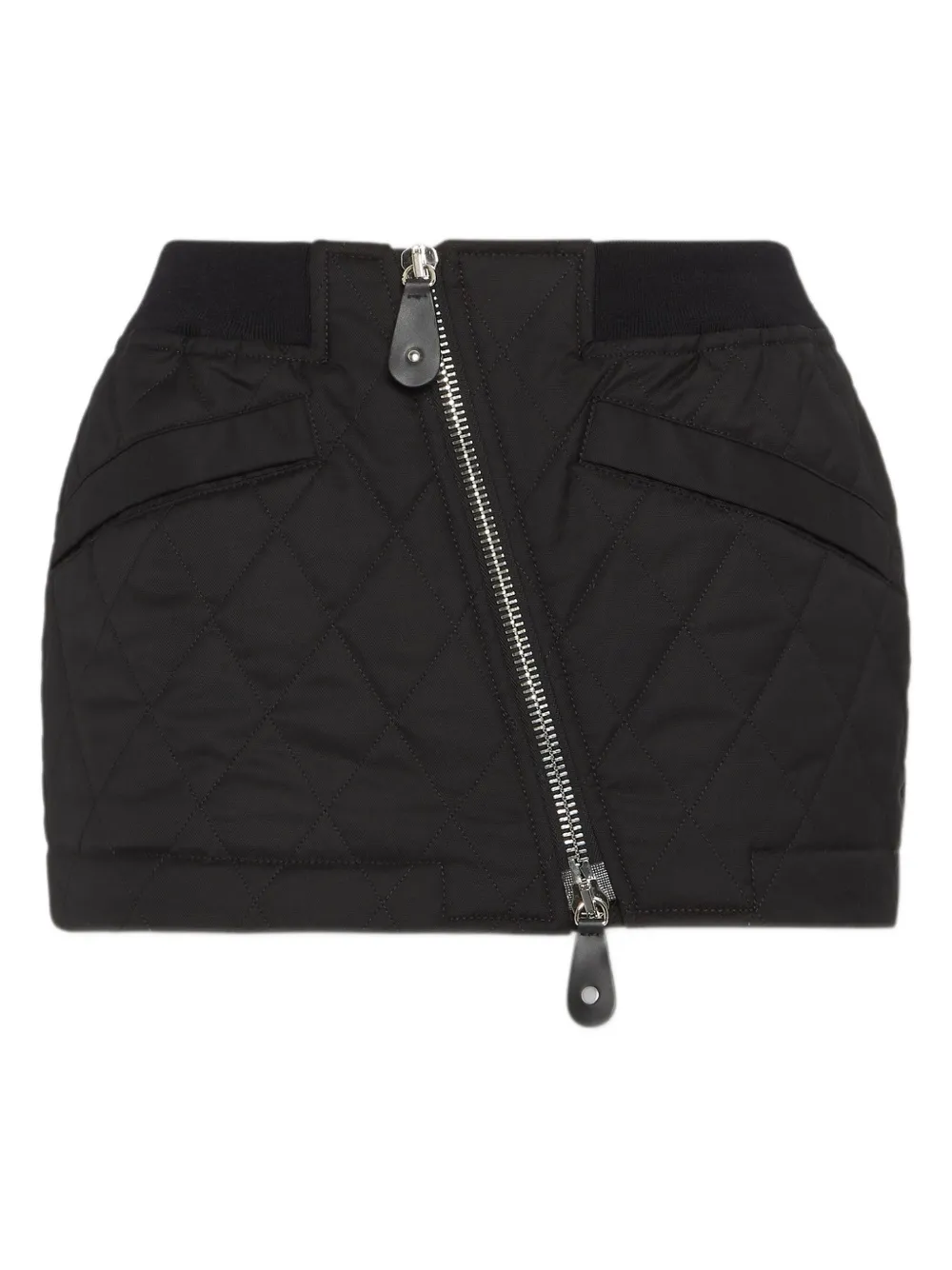 DSQUARED2 Mini-rok met logoprint - Zwart
