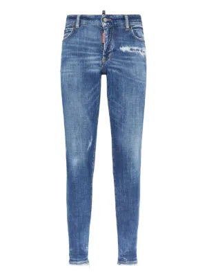 (ディースクエアード) DSQUARED2 M.W SKINNY JEAN 75LB0446 DSQUARED2 ディースクエアード BLACK BULL SKATER JEAN