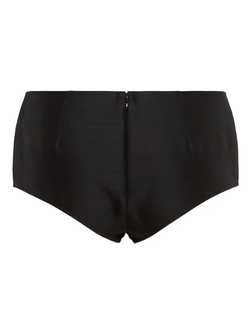 Dsquared2 High-waisted Mini Shorts In Black