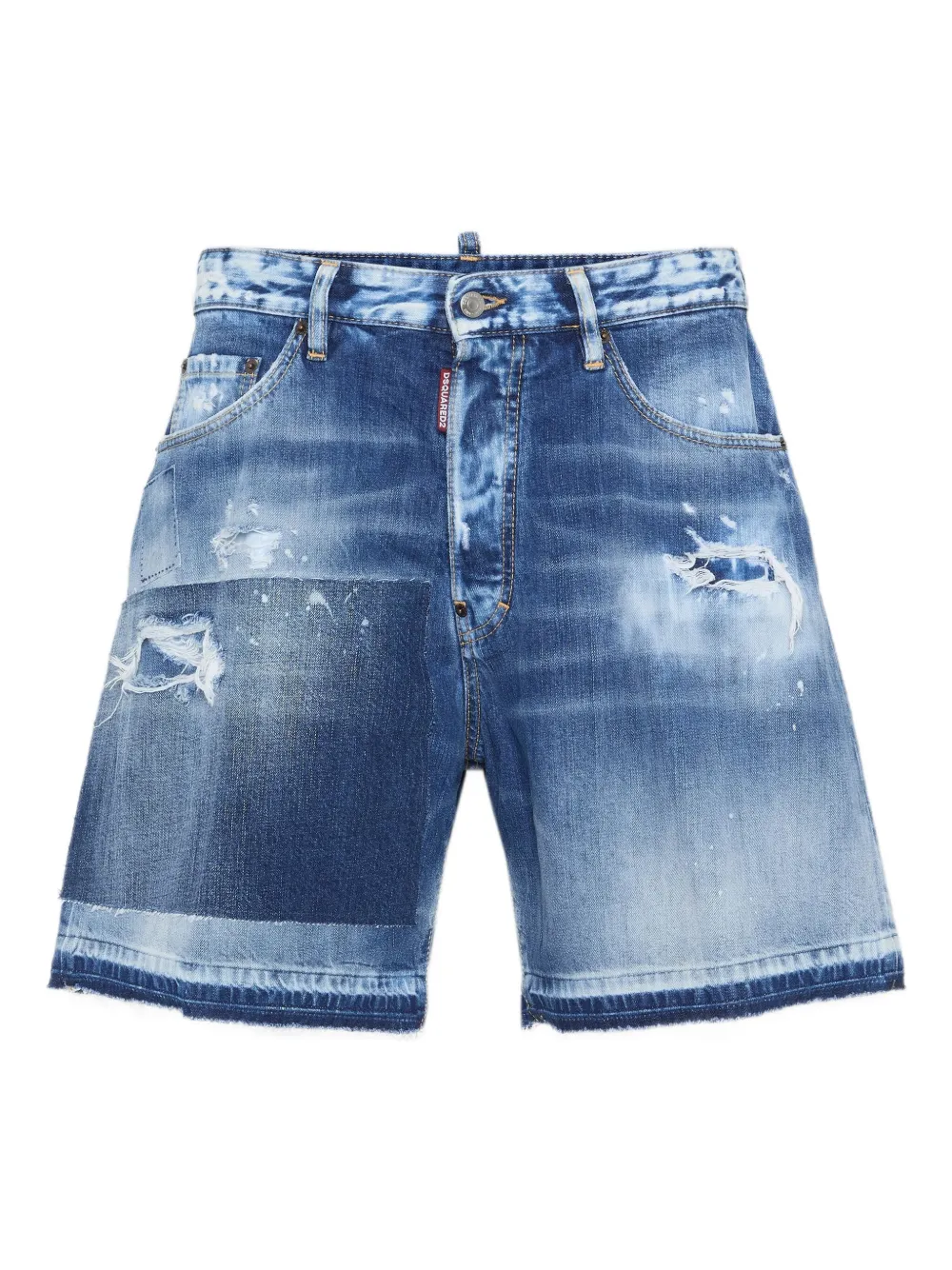 DSQUARED2 Denim shorts Blauw